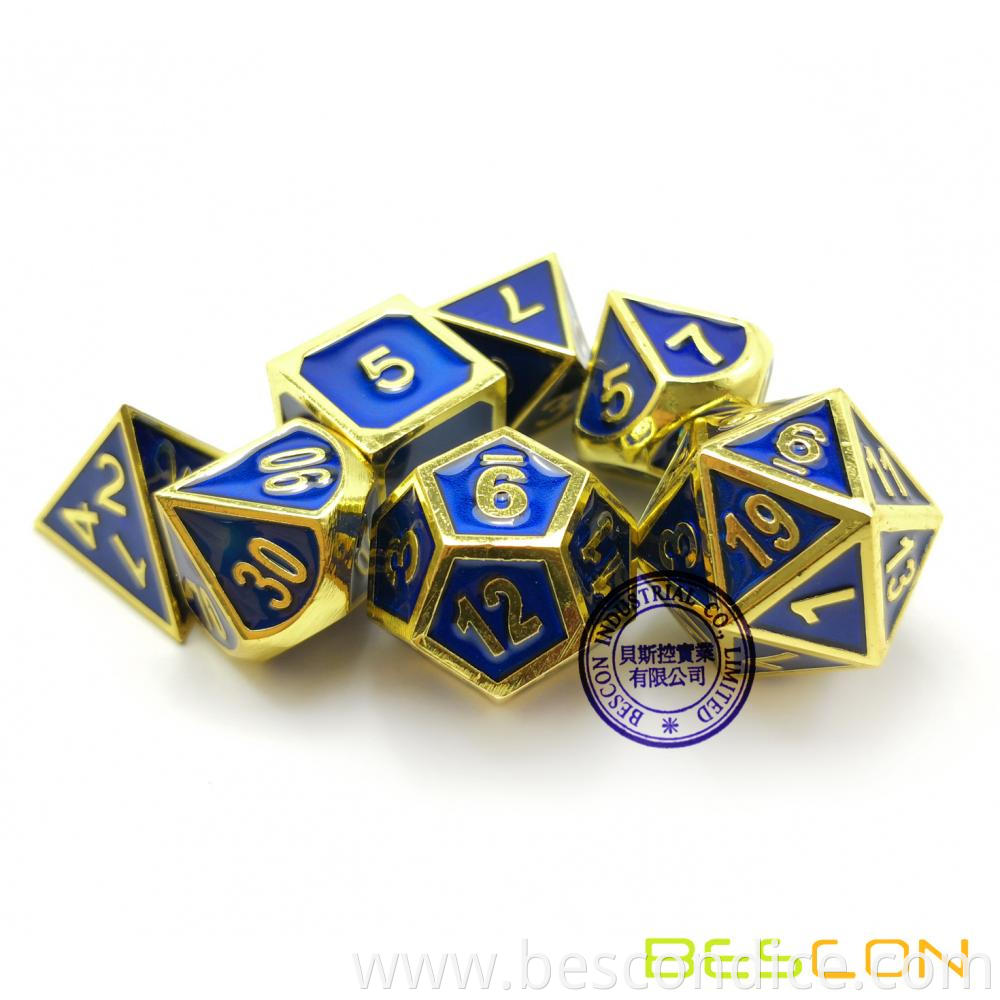 Enamel Andn Metal Dnd Dragon Dice Set 2